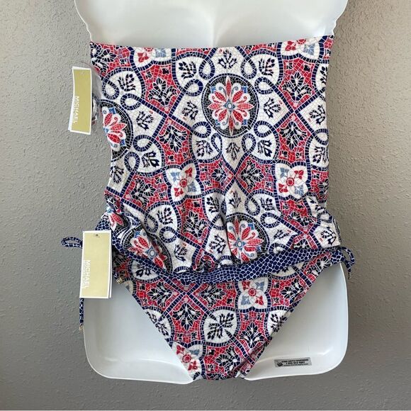 NWT MICHAEL Michael Kors Tankini Top and Bottoms Size XS - Picture 4 of 8